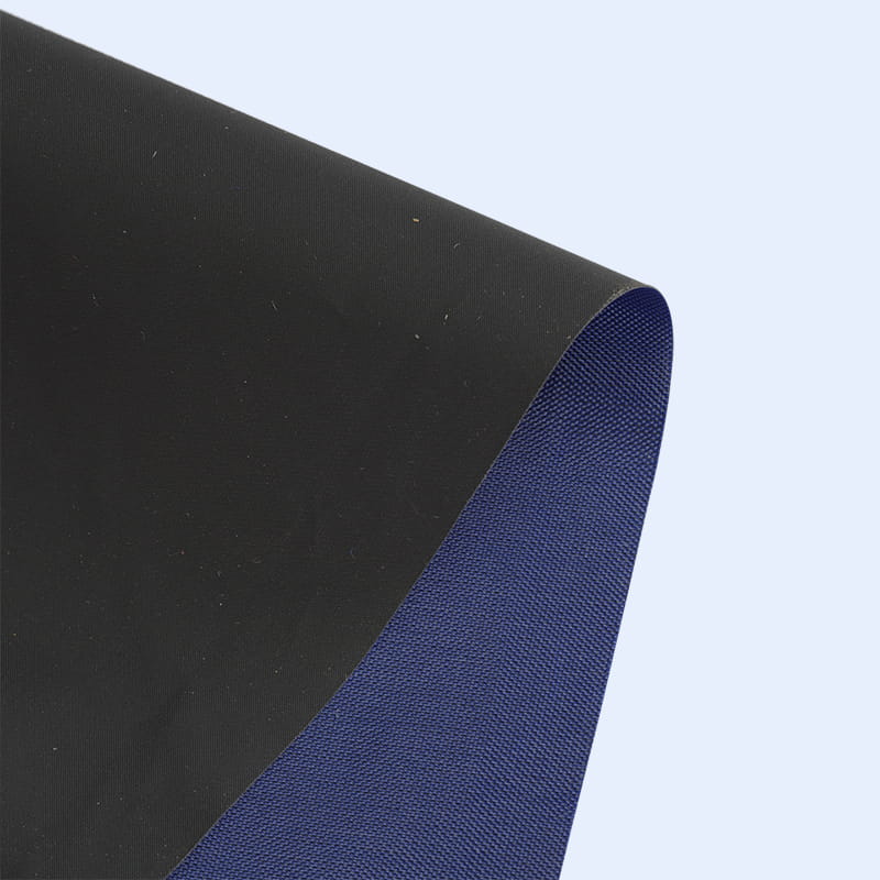 Taffeta Warna dengan Salutan Hitam-03